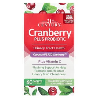 21st Century Cranberry Plus Probiotic, 60 Tablets