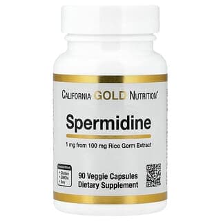 California Gold Nutrition Spermidine Rice Germ Extract, 90 Veggie Capsules