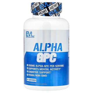 EVLution Nutrition Alpha GPC, 60 Veg Capsules