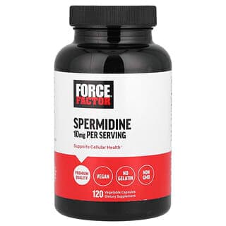 Force Factor Spermidine 120 Vegetable Capsules, 5 mg