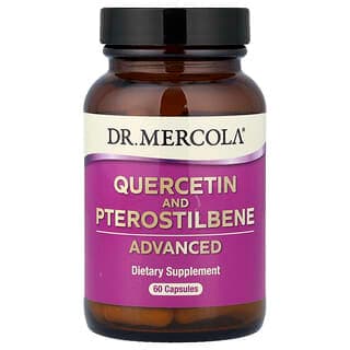 Dr. Mercola Quercetin and Pterostilbene Advanced, 60 Capsules
