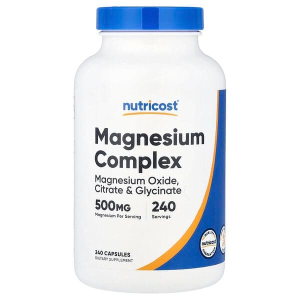 Nutricost Magnesium Complex, 500mg, 240 Capsules