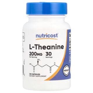 Nutricost L-Theanine 200mg Capsules, 30 Count