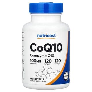 Nutricost CoQ10 100mg Softgels, 120 Count