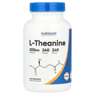 Nutricost L-Theanine 200mg, 240 Capsules