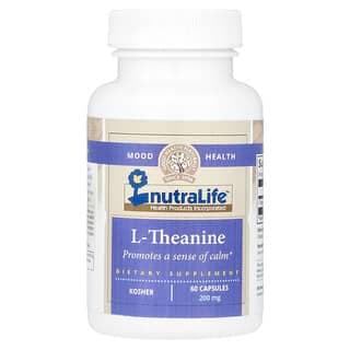 NutraLife L-Theanine 200 mg, 60 Capsules