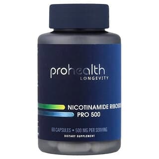 ProHealth Longevity Nicotinamide Riboside Pro 500, 60 Capsules