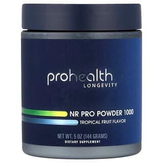 ProHealth Longevity NR Pro Powder 1000 Tropical Fruit, 5 oz