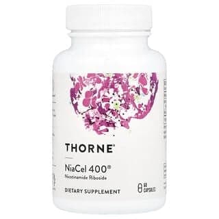 Thorne NiaCel 400 Nicotinamide Riboside Capsules, 60 Count