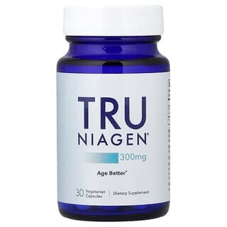 Tru Niagen Nicotinamide Riboside Chloride 300mg, 30 Vegetarian Capsules