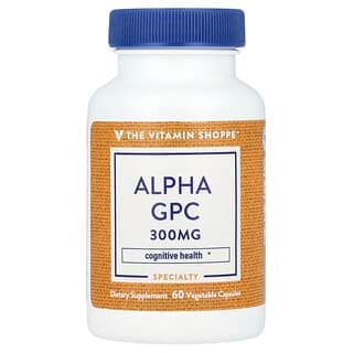 The Vitamin Shoppe Alpha GPC 300 mg, 60 Vegetable Capsules