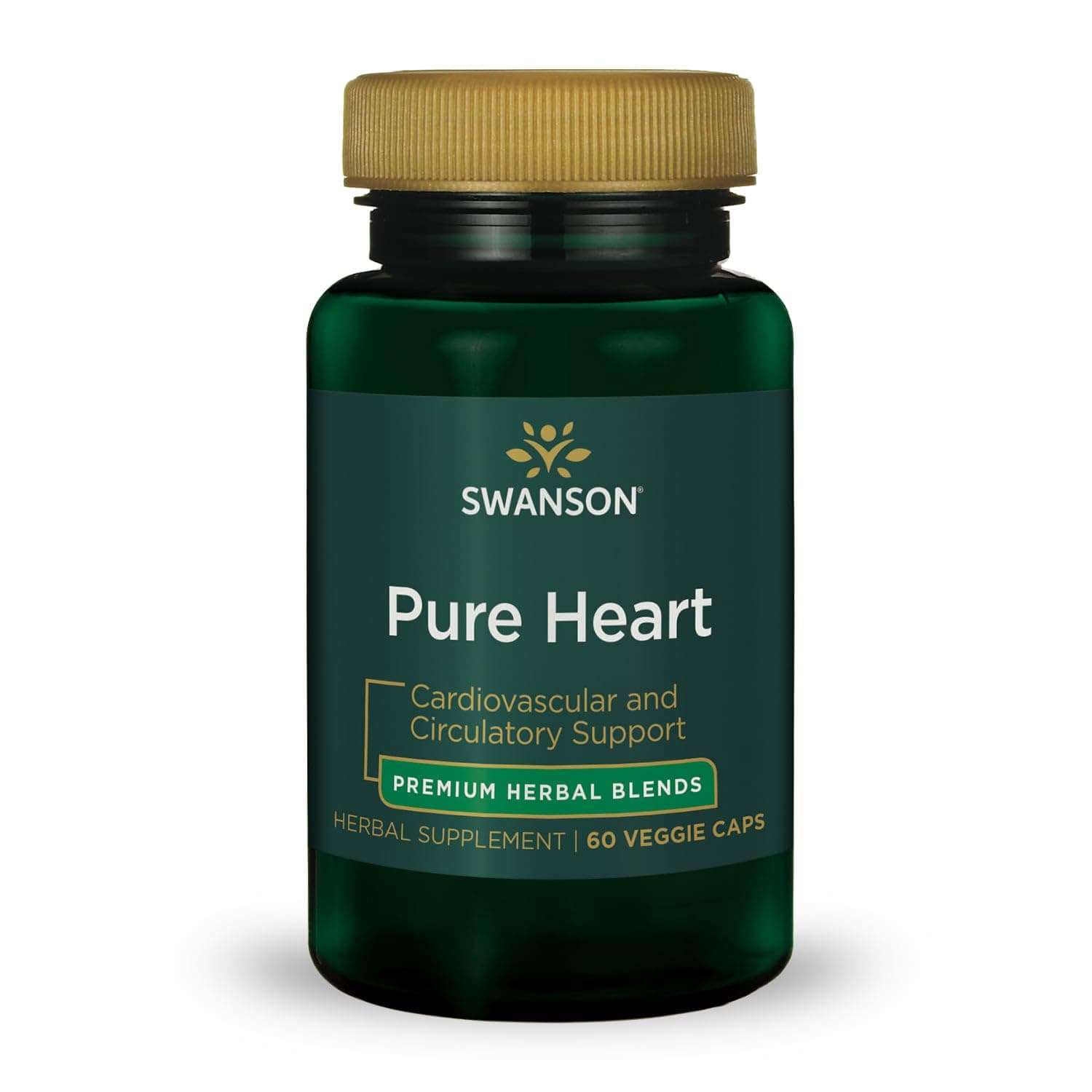 Swanson Pure Heart Resveratrol Veggie Capsules, 60 Count