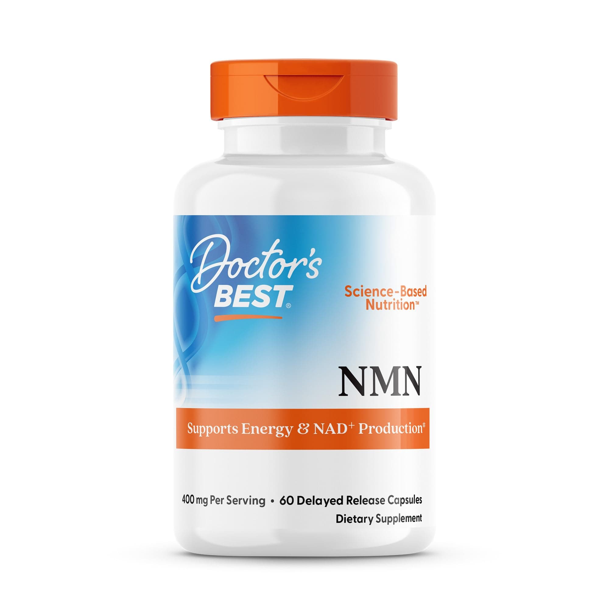 Doctor's BEST NMN Supplement, 200 mg, 60 Veg Caps