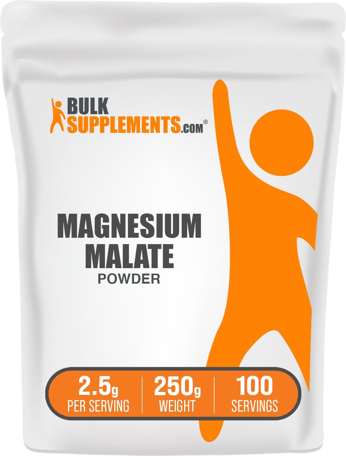 BulkSupplements Magnesium Malate Powder, 250g