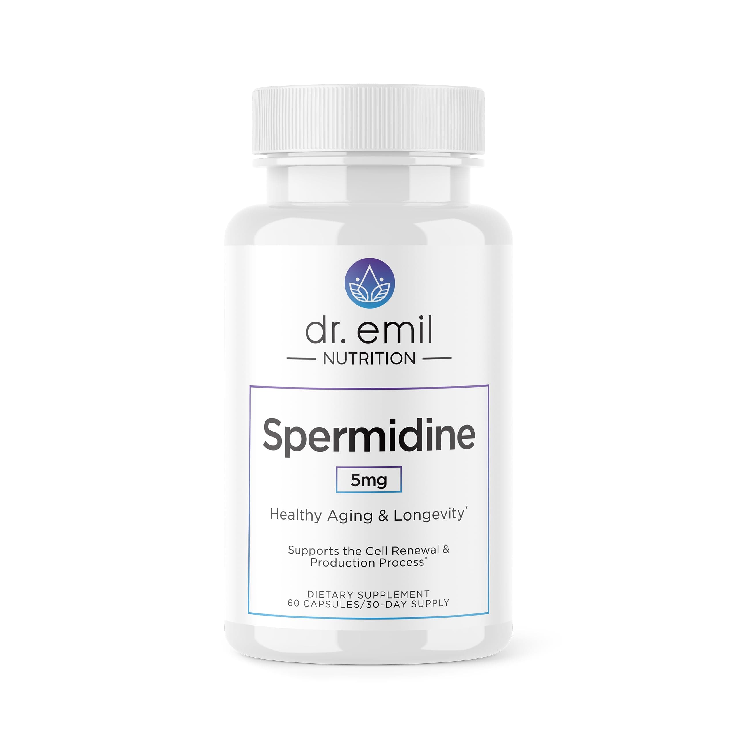 DR. EMIL NUTRITION Spermidine 5mg Capsules, 60 Count