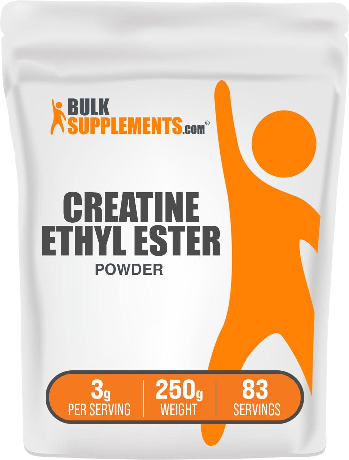 BulkSupplements Creatine Ethyl Ester HCl Powder, 250g