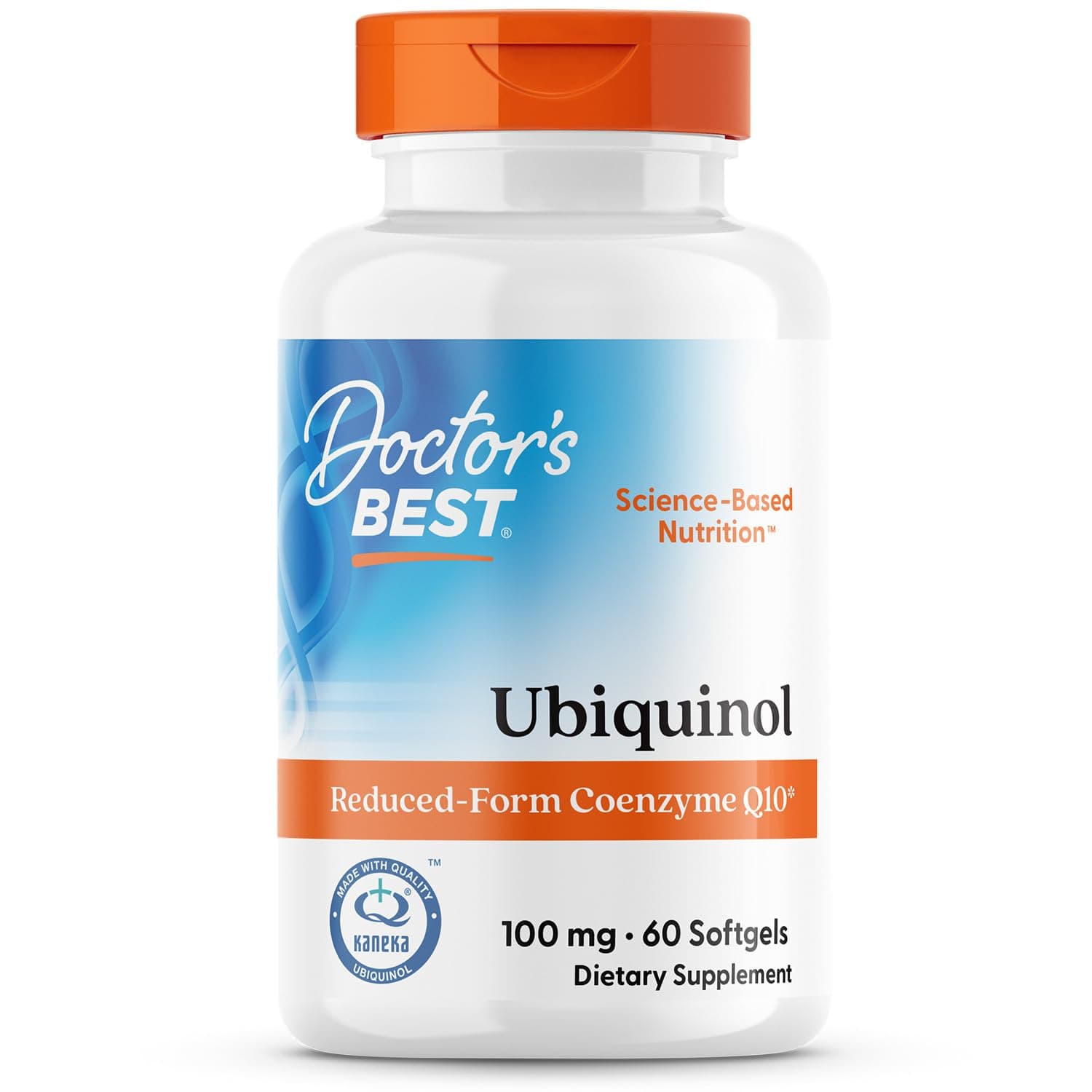 Doctor's BEST Kaneka Ubiquinol 100 mg Softgels, 60 Count