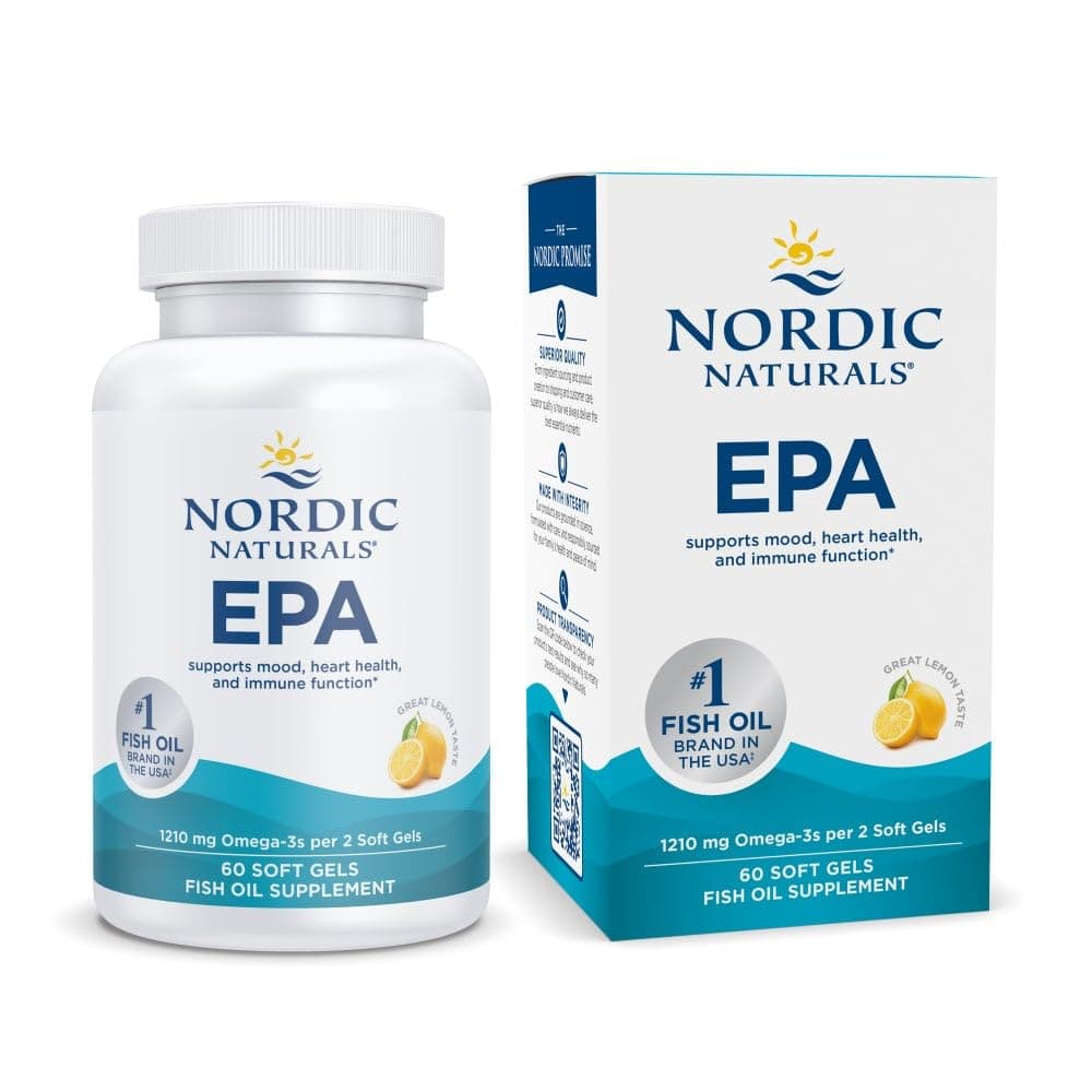Nordic Naturals EPA, Lemon - 60 Soft Gels