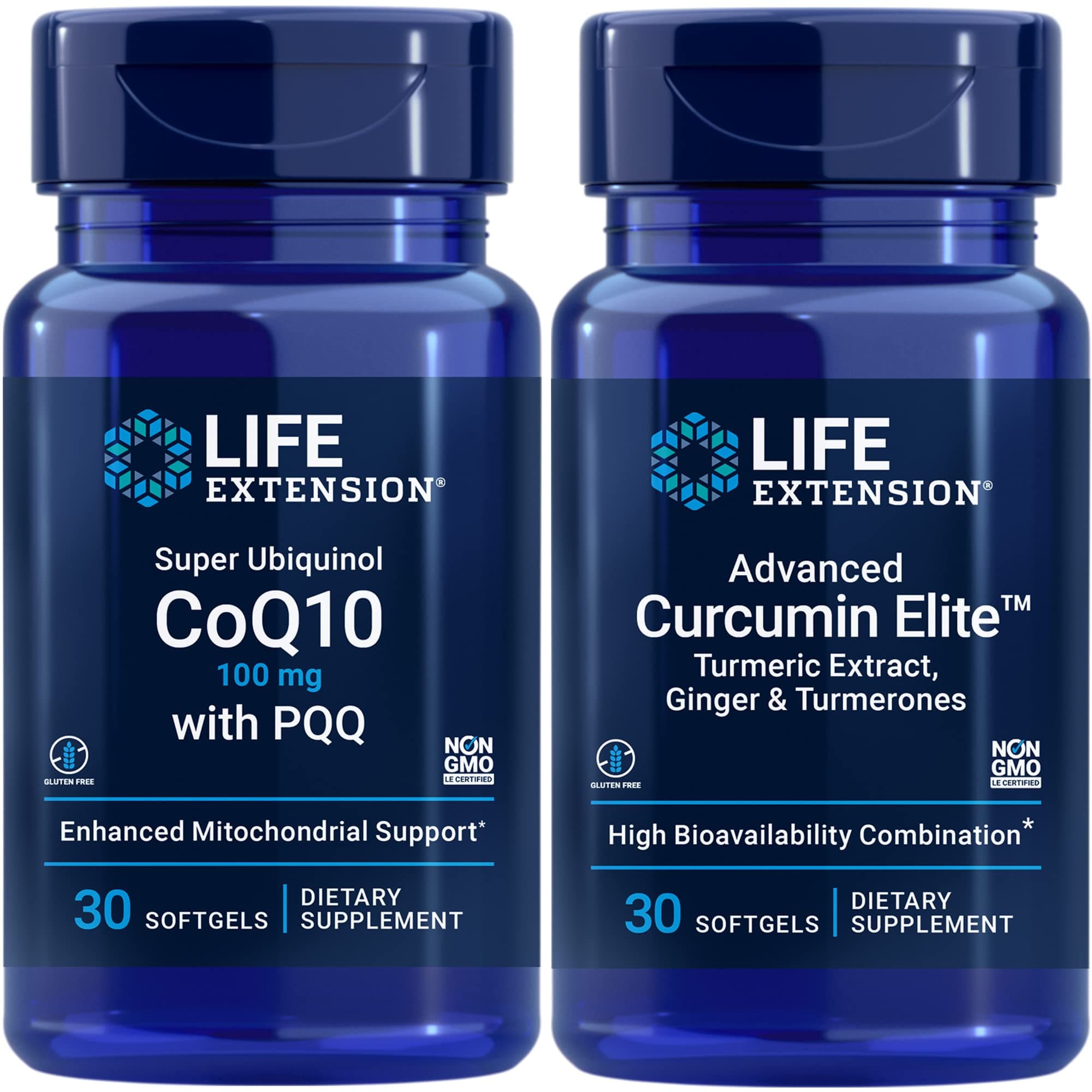 Life Extension Super Ubiquinol CoQ10 with PQQ, 100 mg