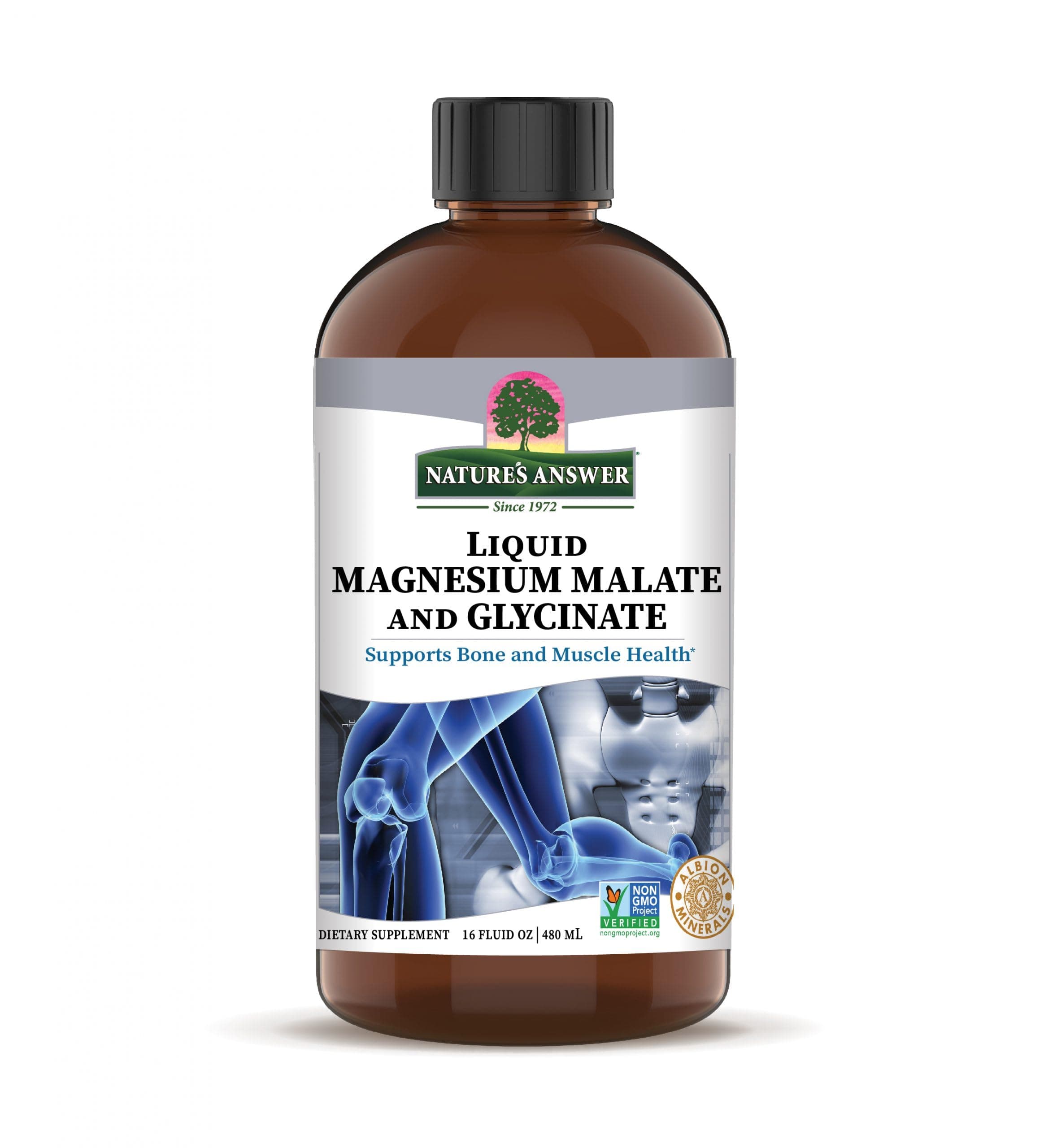 Nature's Answer Liquid Magnesium Malate and Glycinate, 16oz