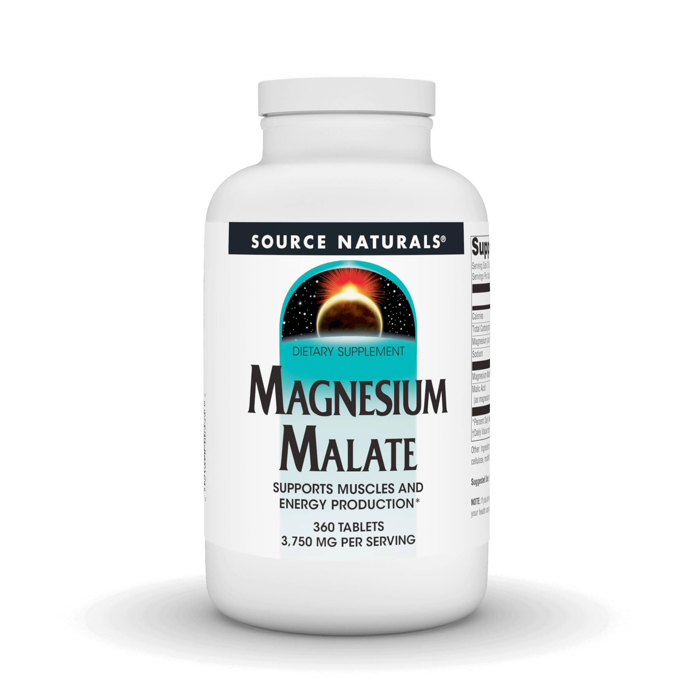 Source Naturals Magnesium Malate 3750 mg, 360 Tablets