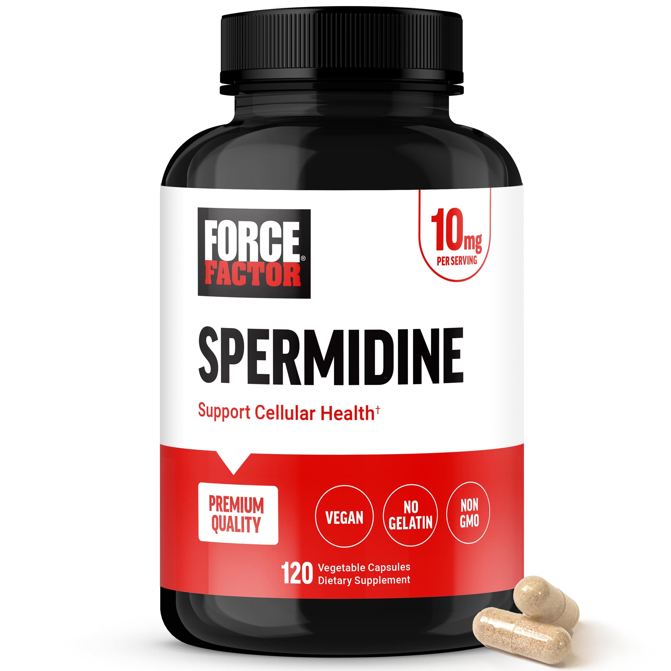 Force Factor Spermidine Capsules, 120 Count